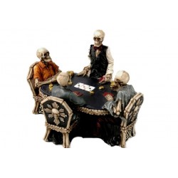 Teschi al tavolo di poker