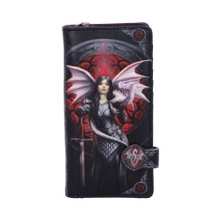 Valour Embossed purse by Anne Stokes