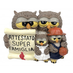 Coppia Gufetti super famiglia by Pianeta R.