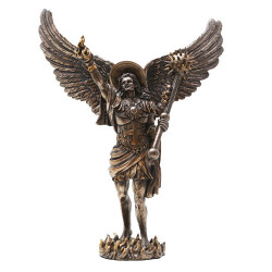 Arcangelo Uriel in Bronzo