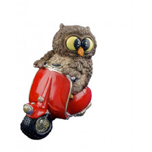 Gufetto in vespa rosso by P.N