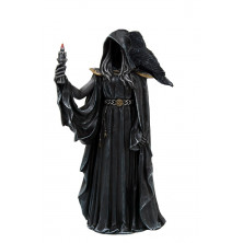 No face Gothic con corvo e candela - by P.R.