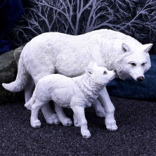 Coppia di lupi by Nemesis Now