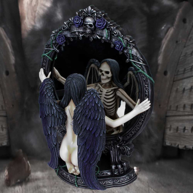 Palla Di Neve Fantasy Gotico Palla Di Neve Immortal Flight Di Anne Stokes In Resina 10 Cm Tema 172048
