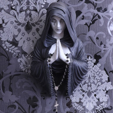 Gothic prayer by Anne Stokes