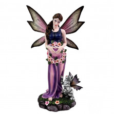 Fata incinta con gatto - Fairyland Collection